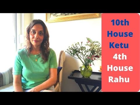 Rahu in 4th House and Ketu in 10th House: Navigating Career and Domestic Life -DKSCORE