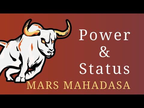 Mars Mahadasha: Awakening the Transformative Power in Vedic Astrology -DKSCORE