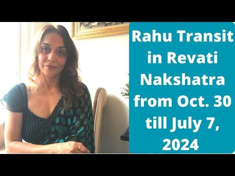 Rahu Transit October 30th, 2023, to July 7th, 2024 in Revati Nakshatra: Unveiling Poetic Transformations