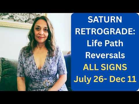 Saturn retrograde:  all signs
