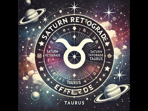 Saturn retrograde 2024 effects for taurus ascendant #saturnretrograde